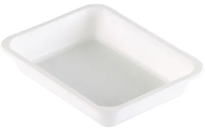 Immagine prodotto di Vassoio in PP Caterline 1 bianco PP 227x178x40 | Confezione (216 pezzi)