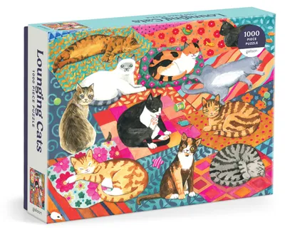 Image de Chats qui se prélassent. puzzle de 1000 pièces