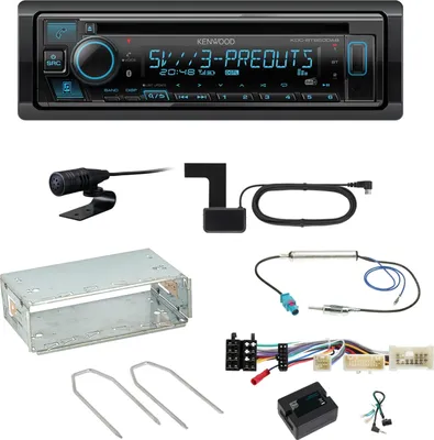 Produktbild von Kenwood KDC-BT950DAB Bluetooth Digitalradio CD Einbauset für Mercedes Citan W415