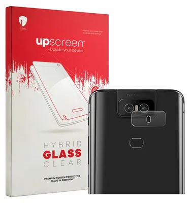 Produktbild von upscreen Schutzglas für ASUS ZenFone 6 ZS630KL (NUR Kameraschutz) Schutzfolie Panzer Folie Glas Display Schutz klar