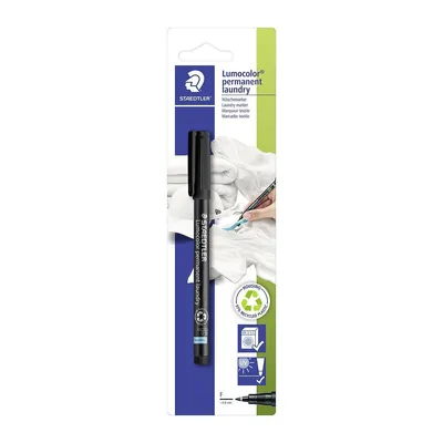Produktbild von STAEDTLER Wäschemarker Lumocolor F schwarz