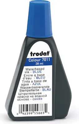 Immagine prodotto di trodat Stempelfarbe blau 28ML 7011/SB