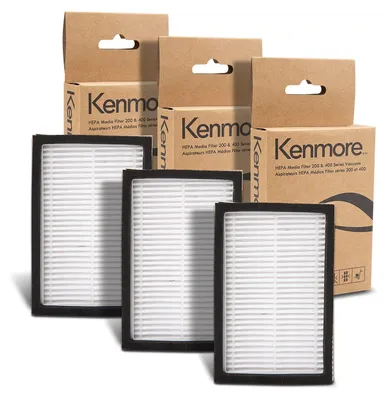 HEPA-Ersatzfilter für Staubsauger 200 & 400 Serie, 3er-Pack