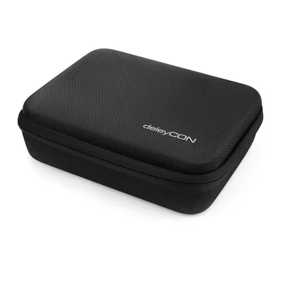 Produktbild von deleyCON Tasche Hardcase für GoPro Actionkamera & GoPro Zubehör Robust Strapazierfähig Staubschutz Aufprallschutz Spritzwasserschutz für GoPro HERO 12 HERO 11 HERO 10 HERO 9 HERO 9 Gr. L - Schwarz