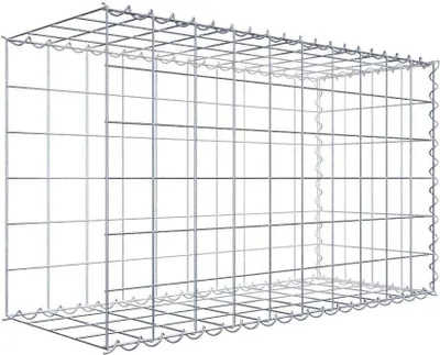 Produktbild von Anbaugabione Typ 2 100 cm x 60 cm x 40 cm (L x H x T), Maschenweite 10 cm x 10 cm, Spirale
