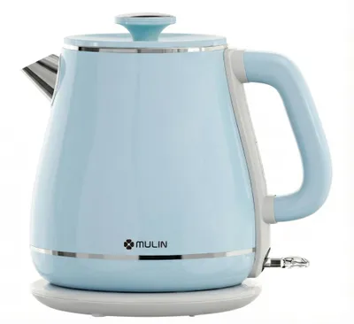 Immagine prodotto di Bollitore elettrico vintage, capacità 1,8 litri, 2200 W, spegnimento automatico, base girevole a 360°