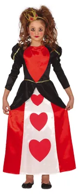 Immagine prodotto di Costume da principessa del cuore per ragazze, taglia:128/134