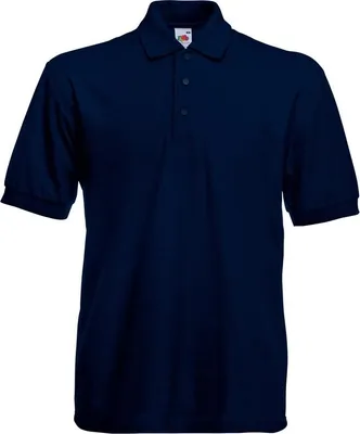 Produktbild von Herren-Poloshirt, Kurzarm - FOL HEAVY 65/35 - deep navy - Größe XL