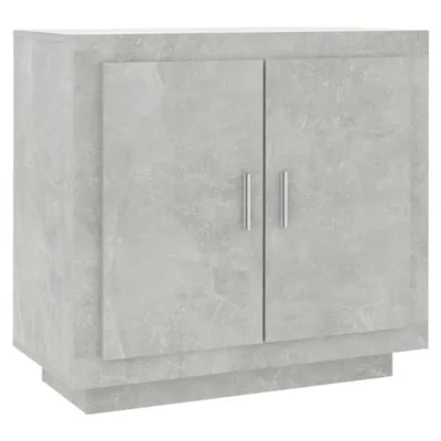 Obrázek produktu pro vidaXL Příborník betonový šedý 80x40x75 cm odvozený výrobek ze dřeva