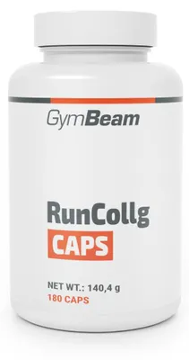 Produktbild von GymBeam - Hydrolisiertes Kollagen RunCollg® mit Vitamin C, 180 Kapseln