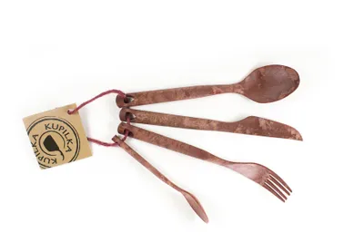 Image de Kupilka 25 - Set de couverts cranberry (rouge)
