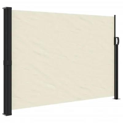 Obrázok produktu pre Zaťahovacia bočná markíza, krémová 140x500 cm