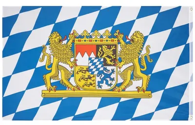 Productafbeelding van Tuinvlag Duitsland - Regiovlag Feest - Buiten Versieren - Waterbestendig Polyester - 90 x 150 cm - Meerdere kleuren