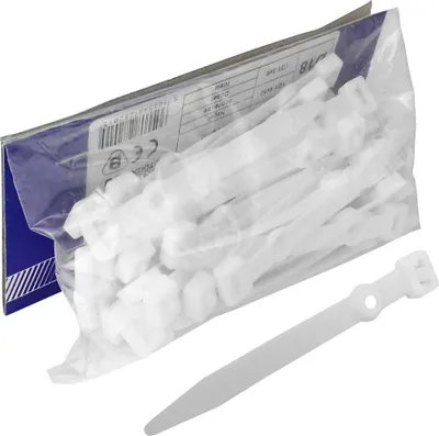 Produktbild von Kabelhalterung UP-z Ø18 Weiß, 50 Stk. Elektro-Plast