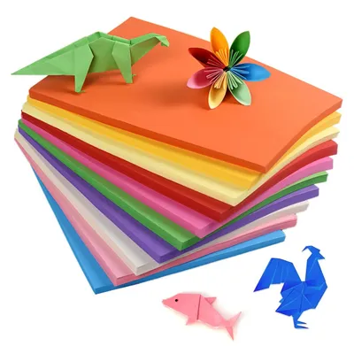 A4 Farbpapier 100 Blatt, 70 g/m², 10 Farben, Bastelpapier