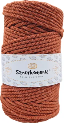 Obrázok produktu pre Bavlnená šnúra s jadrom 5mm 100m, makramé priadza, makramé šnúra, háčkovaná šnúra, makramé šnúra, prírodná priadza, 5mm šnúra, pletená bavlnená šnúra,