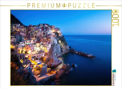 Produktbild von CALVENDO Puzzle Manarola, Italien | 1000 Teile Lege-Größe 64x48cm Foto-Puzzle für glückliche Stunden