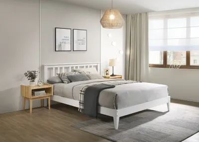 Obrázok produktu pre Manželská posteľ CHLOE 180, biela