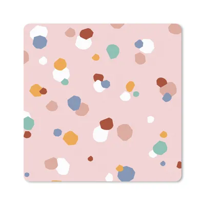 Produktbild von MuchoWow® Mauspad Mousepad Design - Kinder - Rosa 30x30 cm - Mousepads - Maus Mat - Pad - Mausunterlage - Gaming
