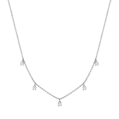 Produktbild von Glanzstücke München Halskette Sterling Silber Zirkonia 40,0 cm Basiskette + 5,0 cm Verlängerung 50080530