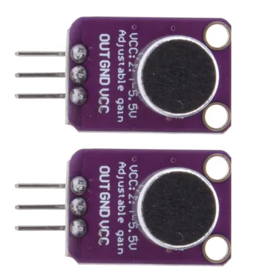 Obrázok produktu pre Elektretový mikrofónový zosilňovač, MAX4466, CMA-4544PF W, potenciometer, elektrické zariadenia