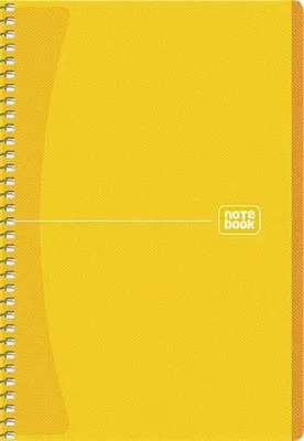 Obrázok produktu pre Špirálový zošit "Notebook", mix, A5, štvorcový, 80 listov, SHKOLYARYK