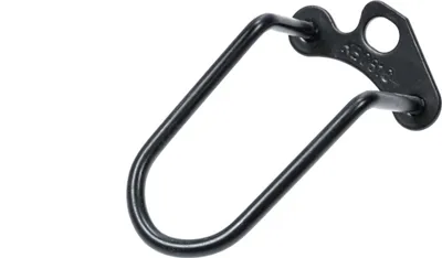 Produktbild von Fahrrad Schaltwerk Schutz Bügel 80 mm lang Stoßsicher Schwarz matt