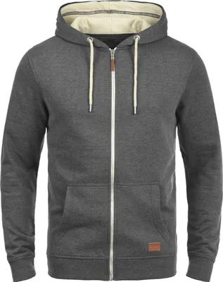 Produktbild von BLEND BHHulker Herren Sweatjacke Kapuzenjacke Hoodie mit Kapuze Reißverschluss Kängurutasche Baumwollmischung Regular fit
