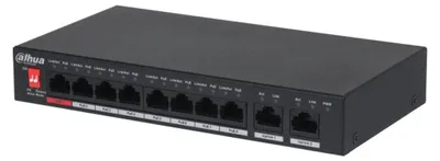 Produktbild von Dahua Technology PoE PFS3010-8ET-96-V2, Unmanaged, Gigabit Ethernet (10/100/1000), Power over Ethernet (PoE)