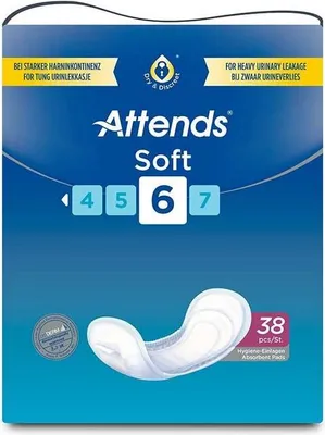 Image de Attends Soft 6 - 4 paquets de 38 protections