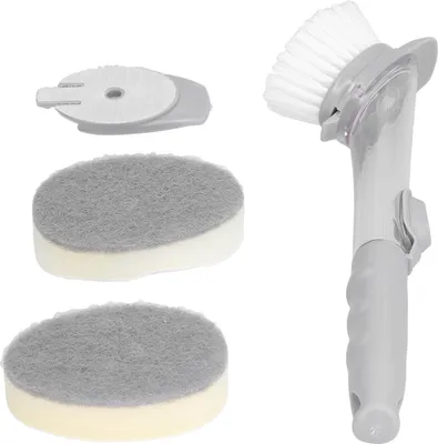 Obrázok produktu pre Dávkovač tekutého mydla typu Press Pot Bowl Dish Washing Brush Automatic Sponge Brush