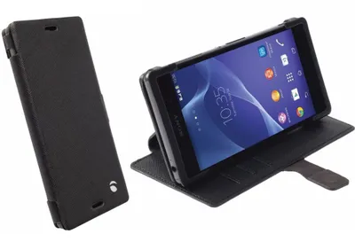 Immagine prodotto di Malmö Card Flip Case nero per Sony Xperia Z3/Z3 Dual