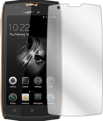 Produktbild von 2x Schutzfolie für Blackview BV7000 klar Displayschutzfolie Folie Display Schutz
