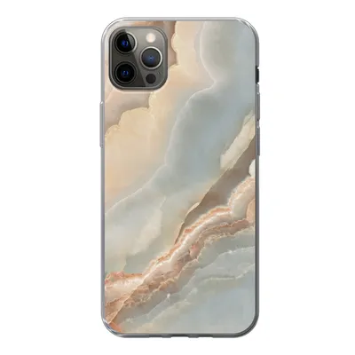 Produktbild von MuchoWow® Handyhülle Schutzhülle Hülle für iPhone 13 Pro Max Luxus - Mineralien - Natursteine Silikon Softcase Handy Hülle - Mobiltelefon