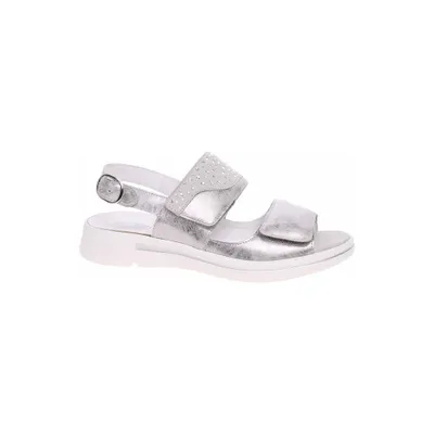 Produktbild von WALDLÄUFER Damen  Sandalen & Sandaletten grau Gr. 4,5