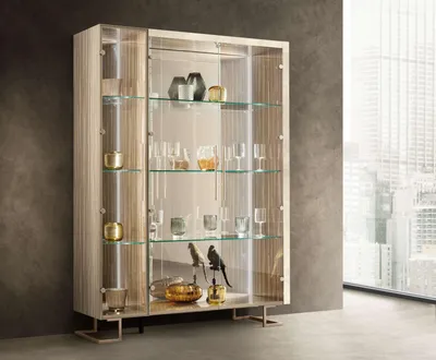 Immagine prodotto di La moderna ed elegante vetrina in vetro temperato è sicura e pratica.