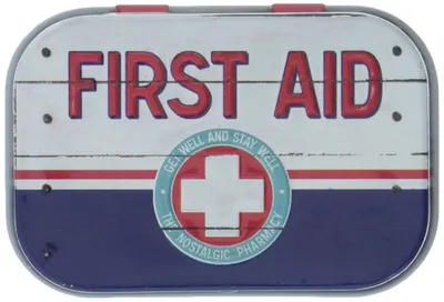 Produktbild von Nostalgic-Art - Pillendose - Nostalgic Pharmacy - First Aid Blue