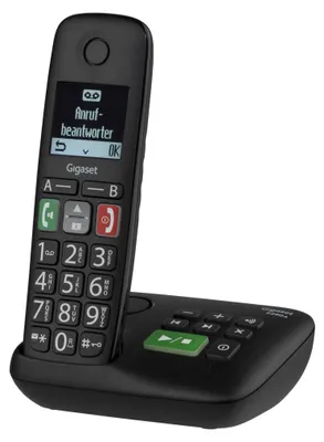 Produktbild von E290A schwarz Schnurloses Telefon