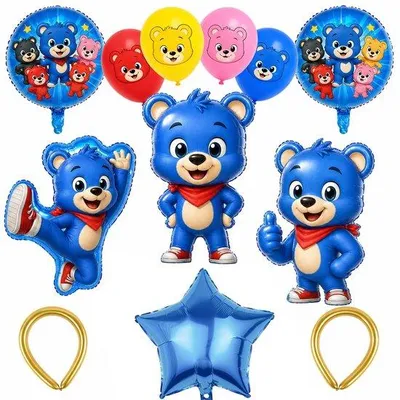 Productafbeelding van Set van 12 Verjaardagsballonnen voor Kinderfeestjes