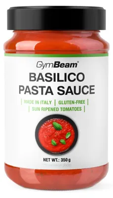 Produktbild von GymBeam - Tomatensauce mit Basilikum Basilico, 350 g