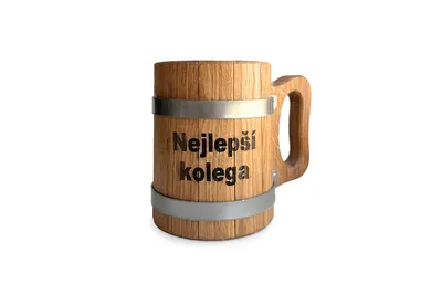 Immagine prodotto di Tazza in legno da 0,5 l - il miglior collega