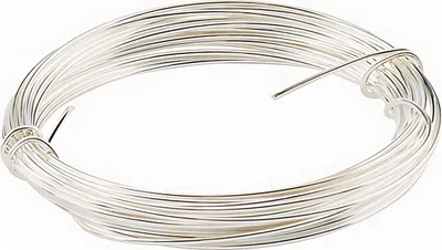 Obrázok produktu pre Strieborný drôt Glorex 0,4 mm x 20 m