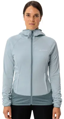 Immagine prodotto di Vaude Tekoa Fleece II, felpa tecnica con cappuccio, colore blu, taglia S, da donna