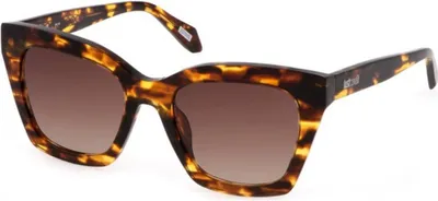 Produktbild von Damen Sonnenbrille Braun: Quadratisch, Stilvolles Design & Details