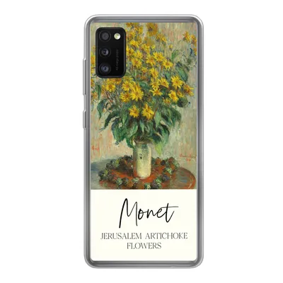 Produktbild von MuchoWow® Handyhülle Schutzhülle Hülle für Samsung Galaxy A41 Alte Meister - Malerei - Monet Silikon Softcase Handy Hülle - Mobiltelefon