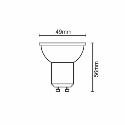 Zdjęcie produktu dla Żarówka LED 7W-GU10/SMD/4000K - ZLS127