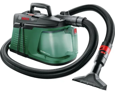 Obrázok produktu pre Bosch EasyVac 3, Suchý, Filtrovanie, Bezvreckové, Čierna, Zelená, 2,1 L, AC