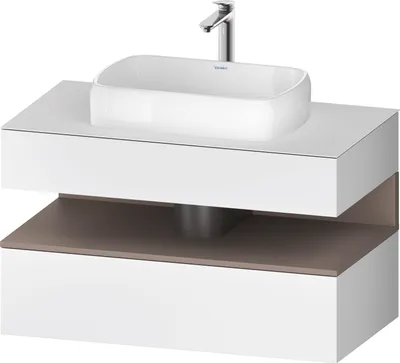 Produktbild von DURAVIT QA4731043180000 QTG KWTU WH Ek. 1000x550x600 Wß Mt. H
