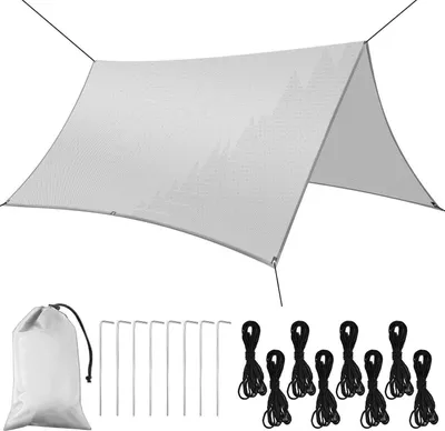 Produktbild von Flintronic Tarp 3x3m Wasserdicht UV Schutz Camping Sonnensegel Zelt
