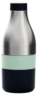 3-in-1 Thermosflasche 450 ml + 2 Lunchboxen Edelstahl